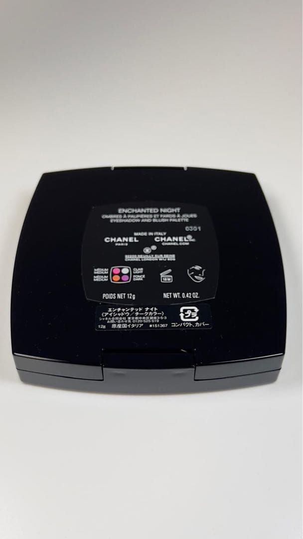 新品CHANEL シャネル　エンチャンテッド　ナイト　アイシャドウ/チークカラー