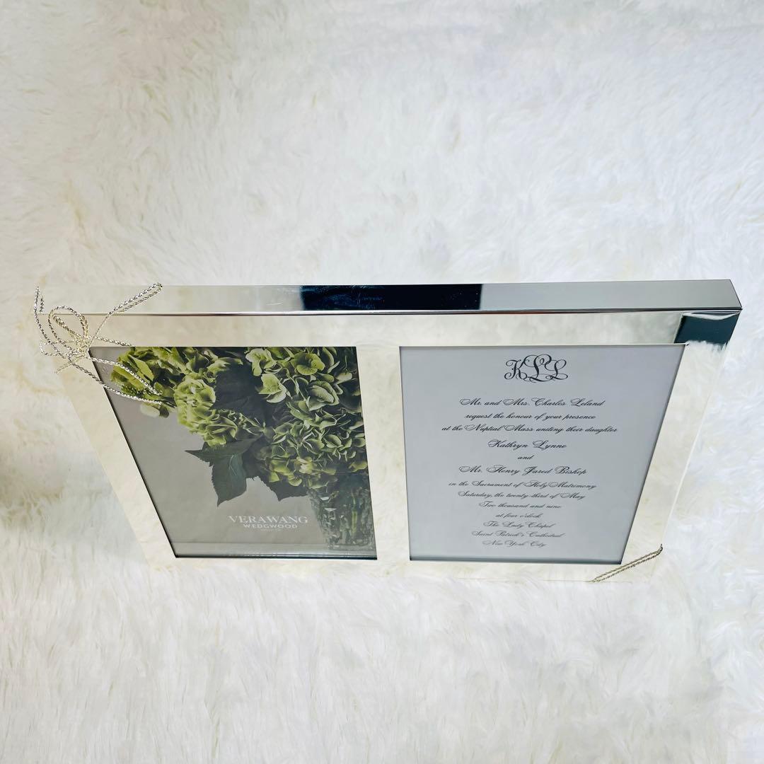 未使用　　VERAWANG ラブノット　ツインフォトフレーム