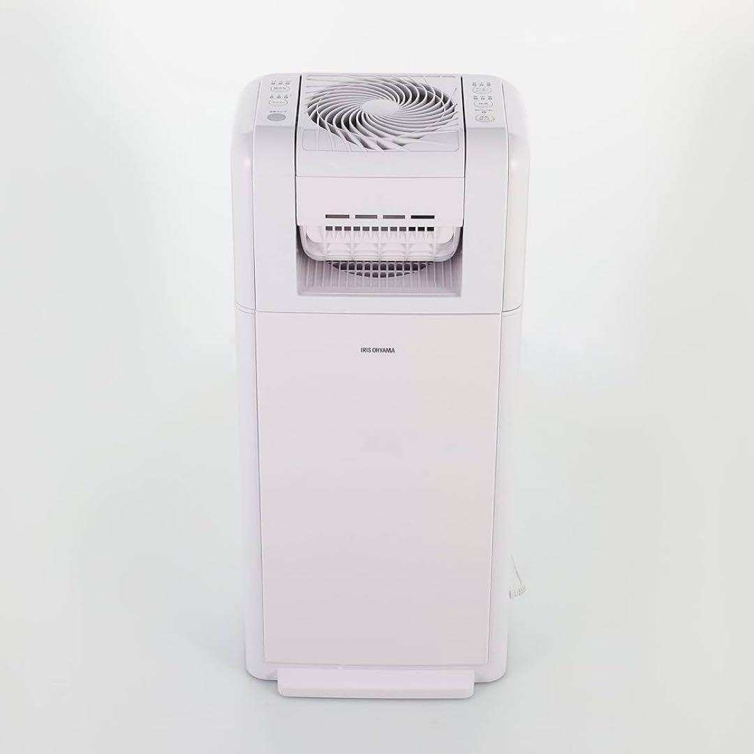アイリスオーヤマ除湿機サーキュレーター衣類乾燥 強力スピード乾燥 除湿量 8L