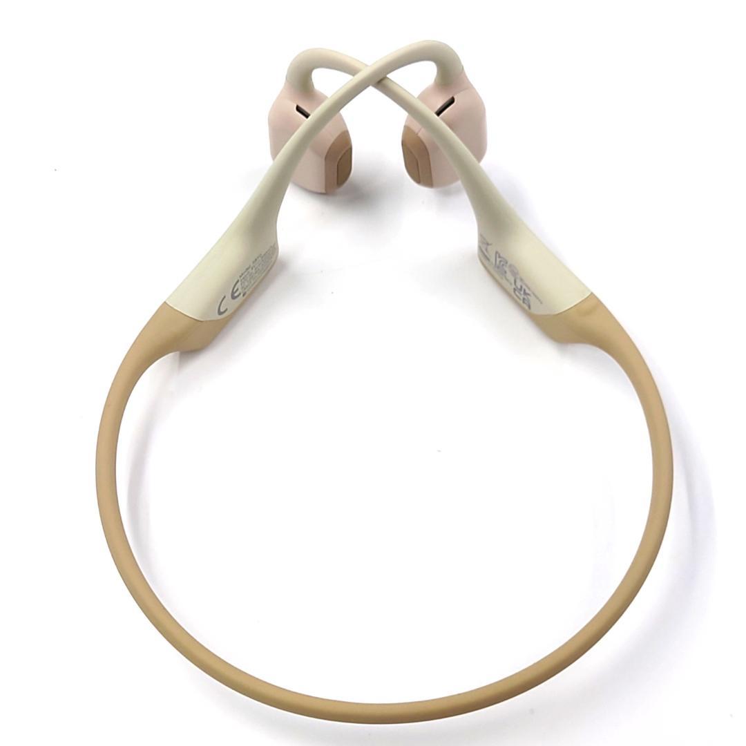 【動作保証】Shokz OpenRunPro S810 ベージュ 骨伝導イヤホン