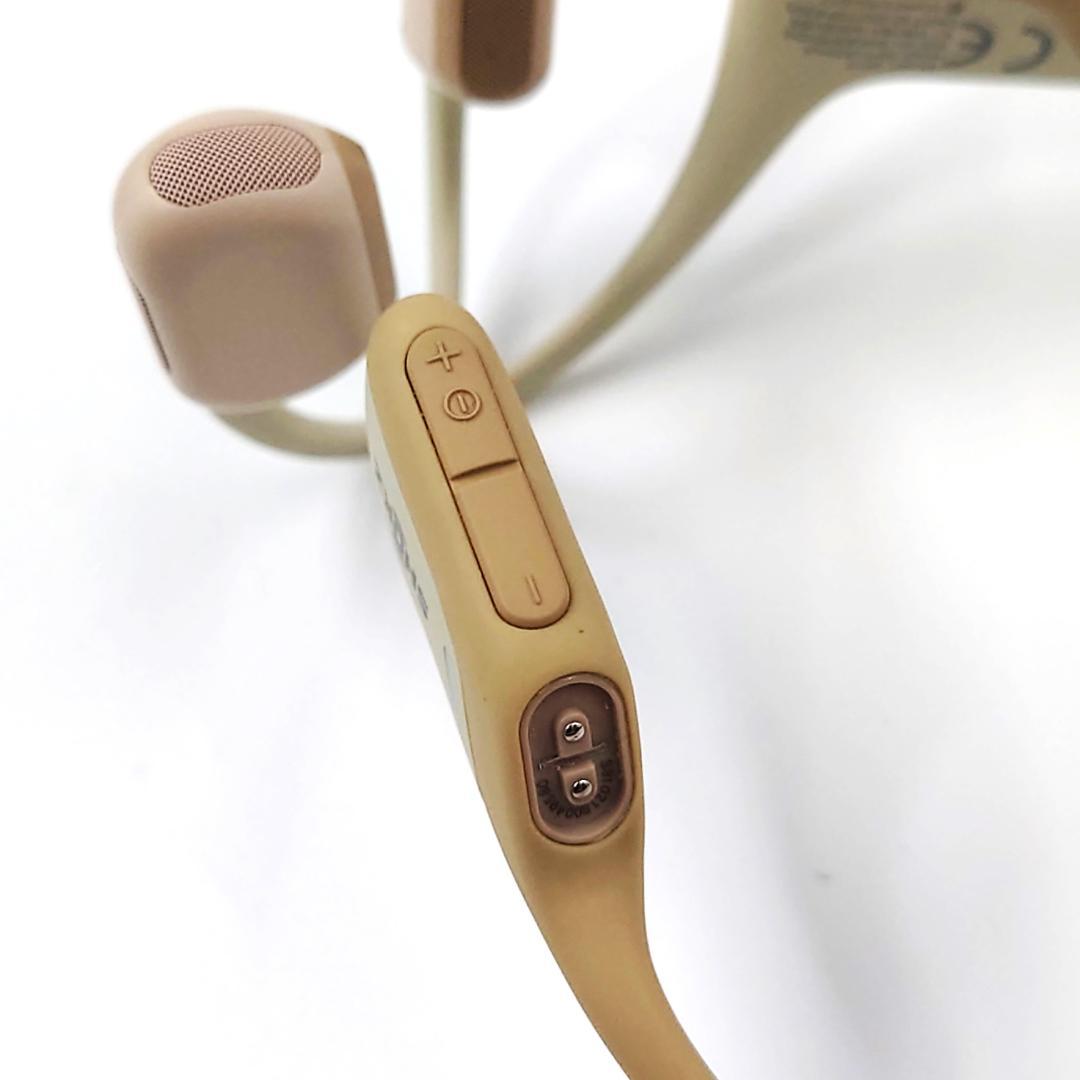 【動作保証】Shokz OpenRunPro S810 ベージュ 骨伝導イヤホン