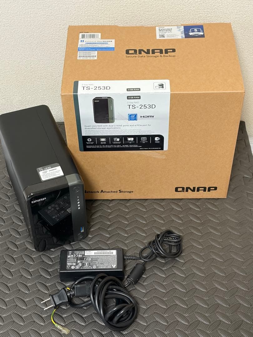 QNAP TS-253D NAS 本体 メモリ16GB