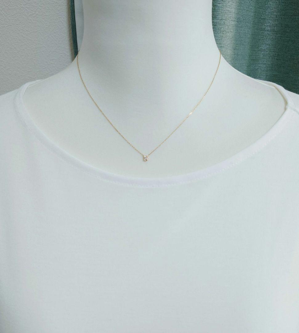 アーカー K18ダイヤモンドネックレス 18金 ダイヤ AHKAH