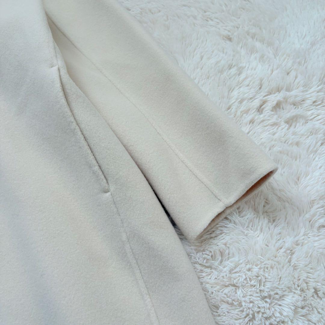 新品タグ付き✨23区　ウールリバー フーデッドコート フード付き　ウールコート