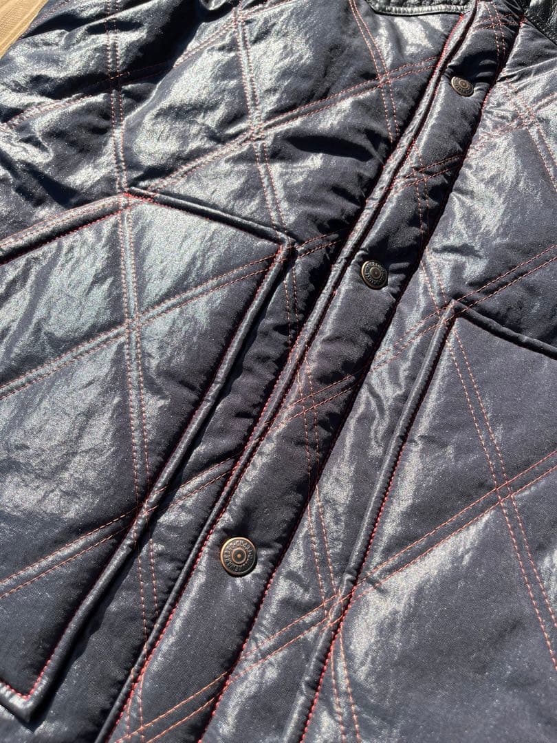 DELUXE WAREデラックスウェアD-11モーターベスト ダウンベスト XL