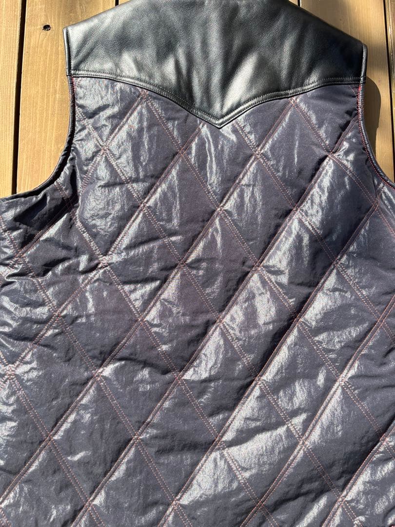 DELUXE WAREデラックスウェアD-11モーターベスト ダウンベスト XL