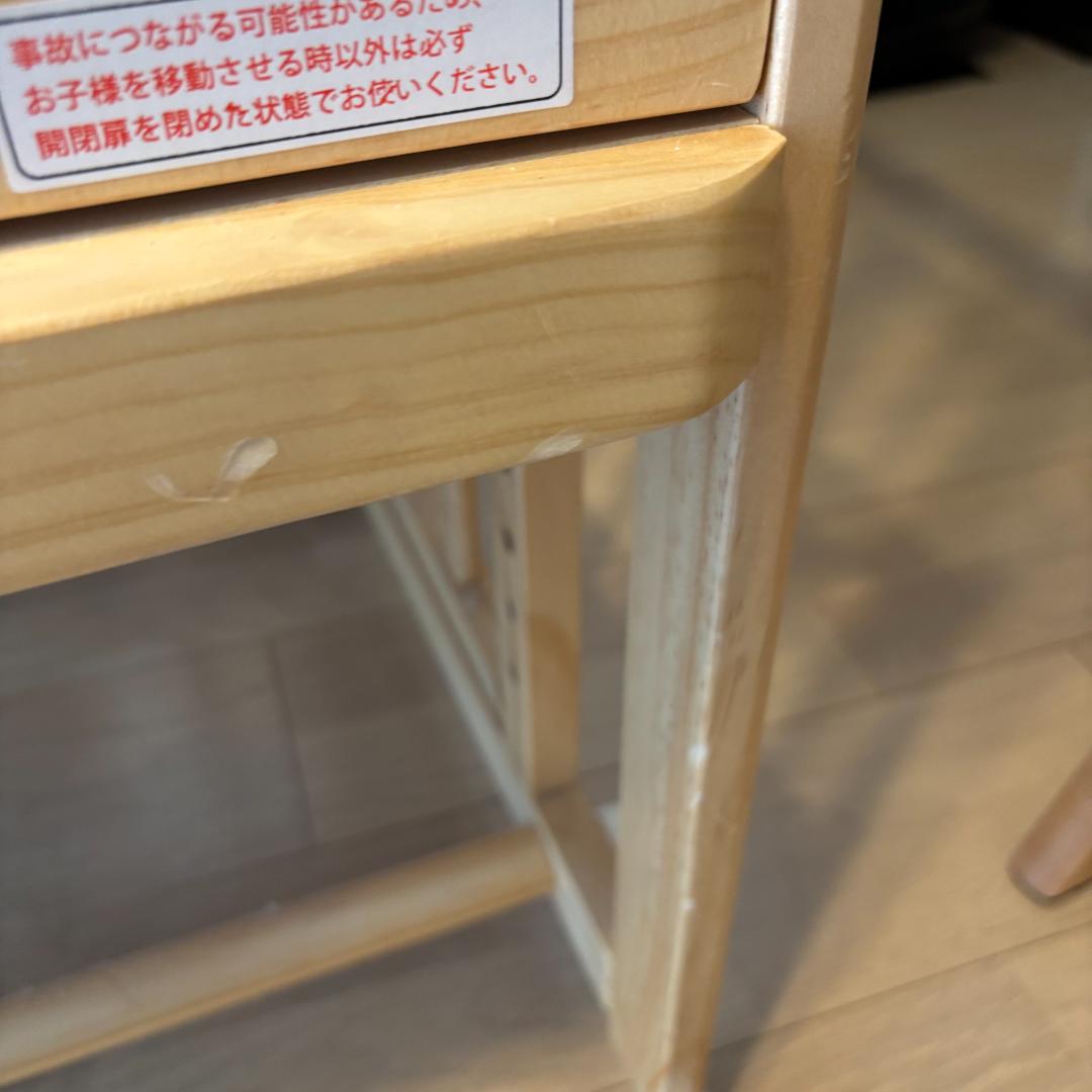 【美品】大和屋 そいねーる ロング ベビーベッド マットレス付