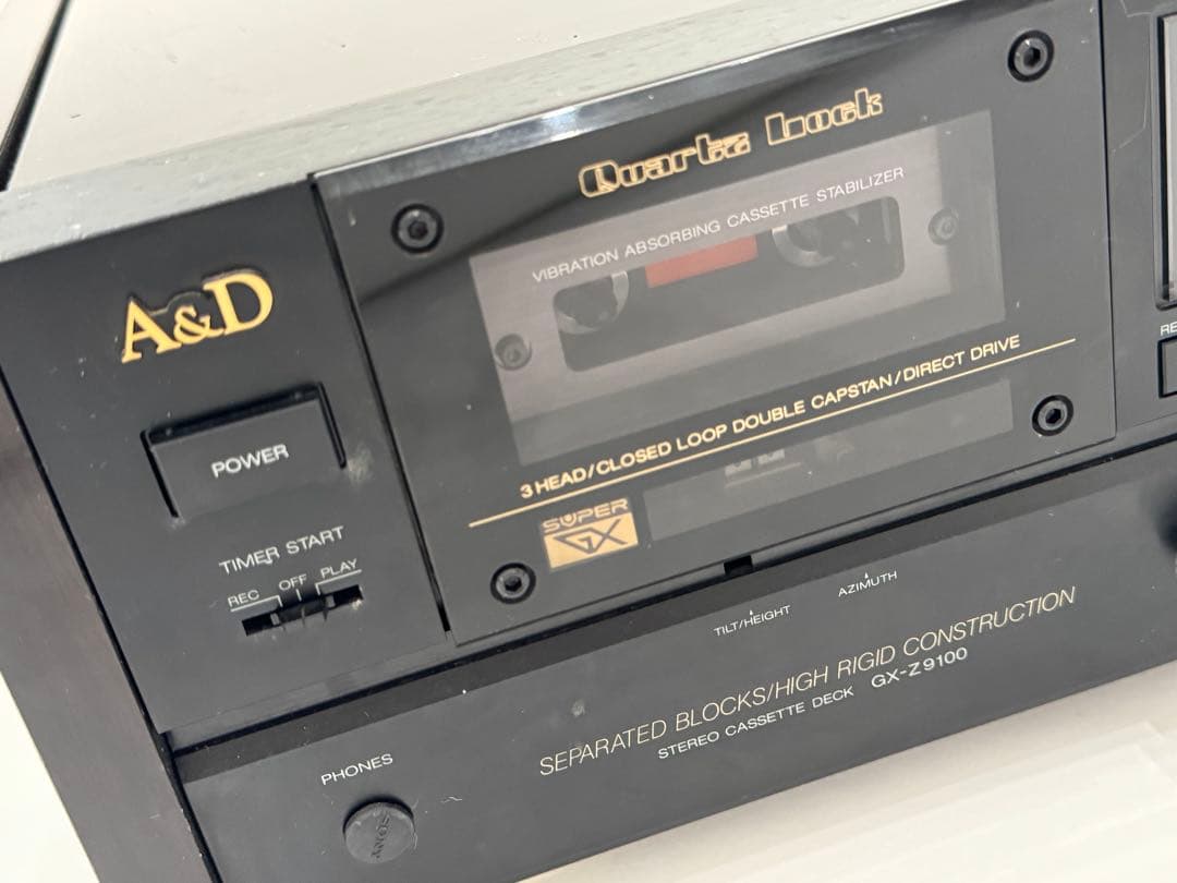 名機　A＆D ステレオカセットデッキ GX-Z9100