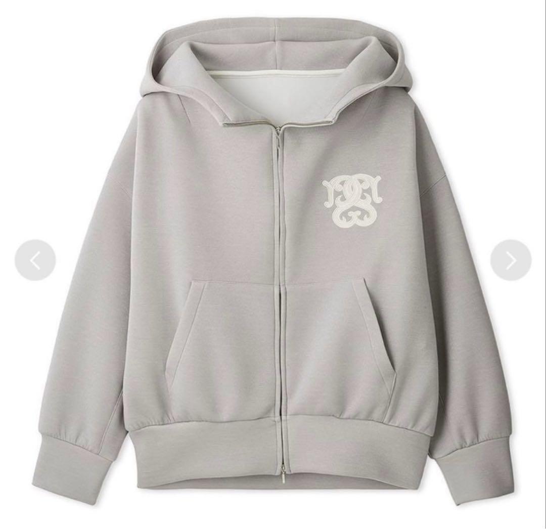 SNIDEL ボリュームパーカー 2025年バージョン グレー オーバーサイズ