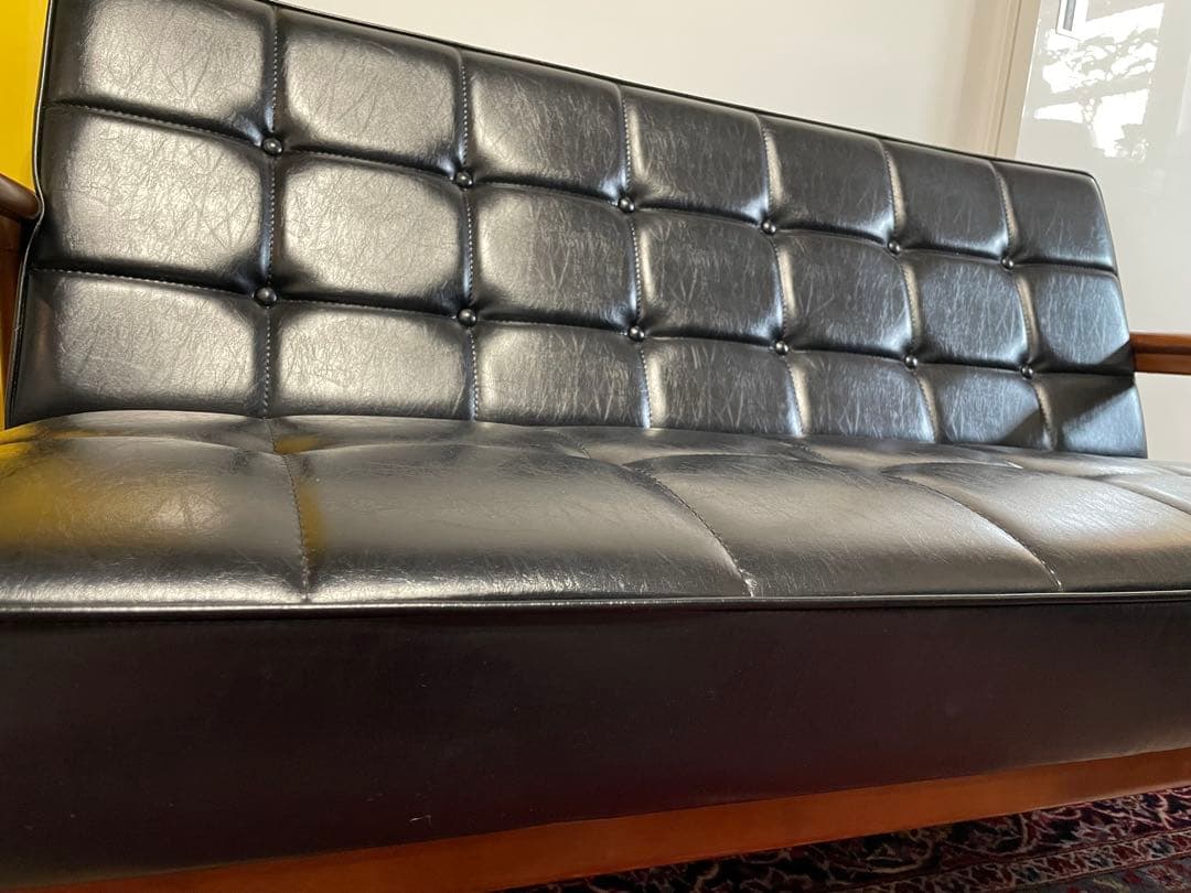 カリモク60 Kチェア2シータースタンダードブラック