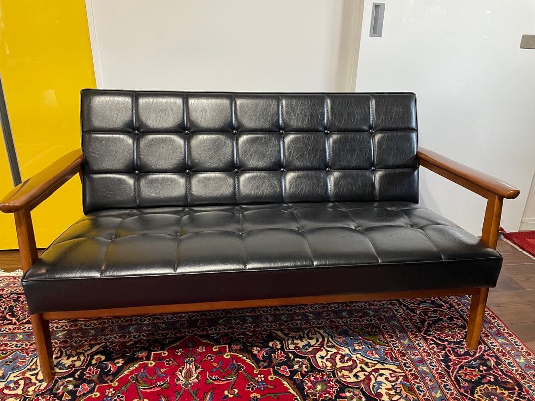 カリモク60 Kチェア2シータースタンダードブラック