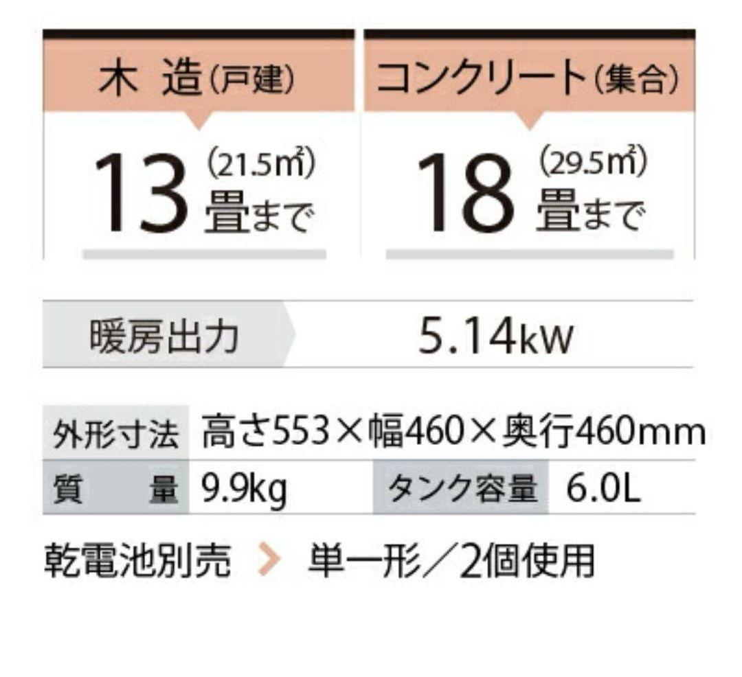 【新品未使用品】 CORONA SL-510-C あずきミルク色 限定デザイン