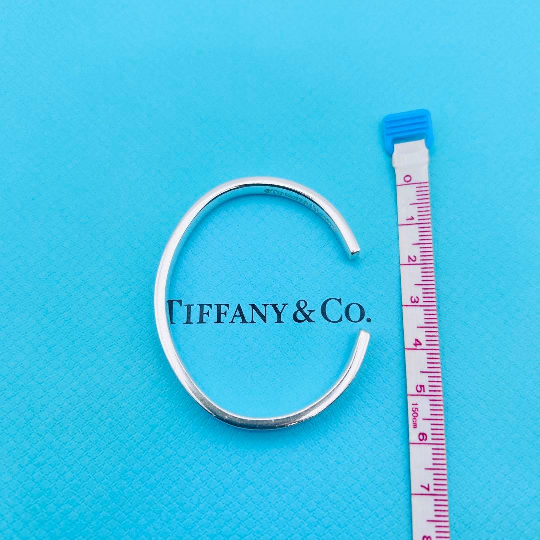 【人気】ティファニー バングル ナロー 1837 シルバー925