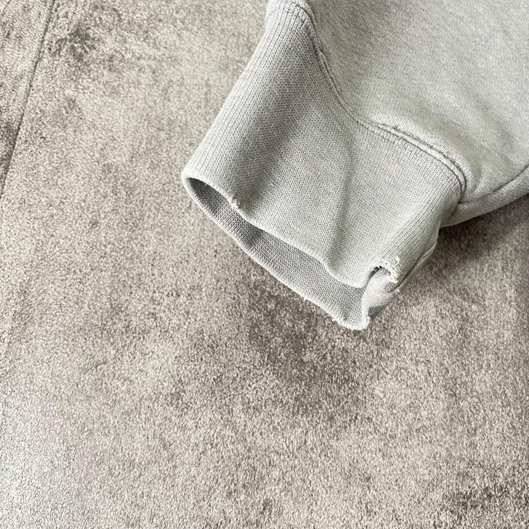 Old Stussy 紺タグ ラスタ調プリント スウェット L グレー 90S