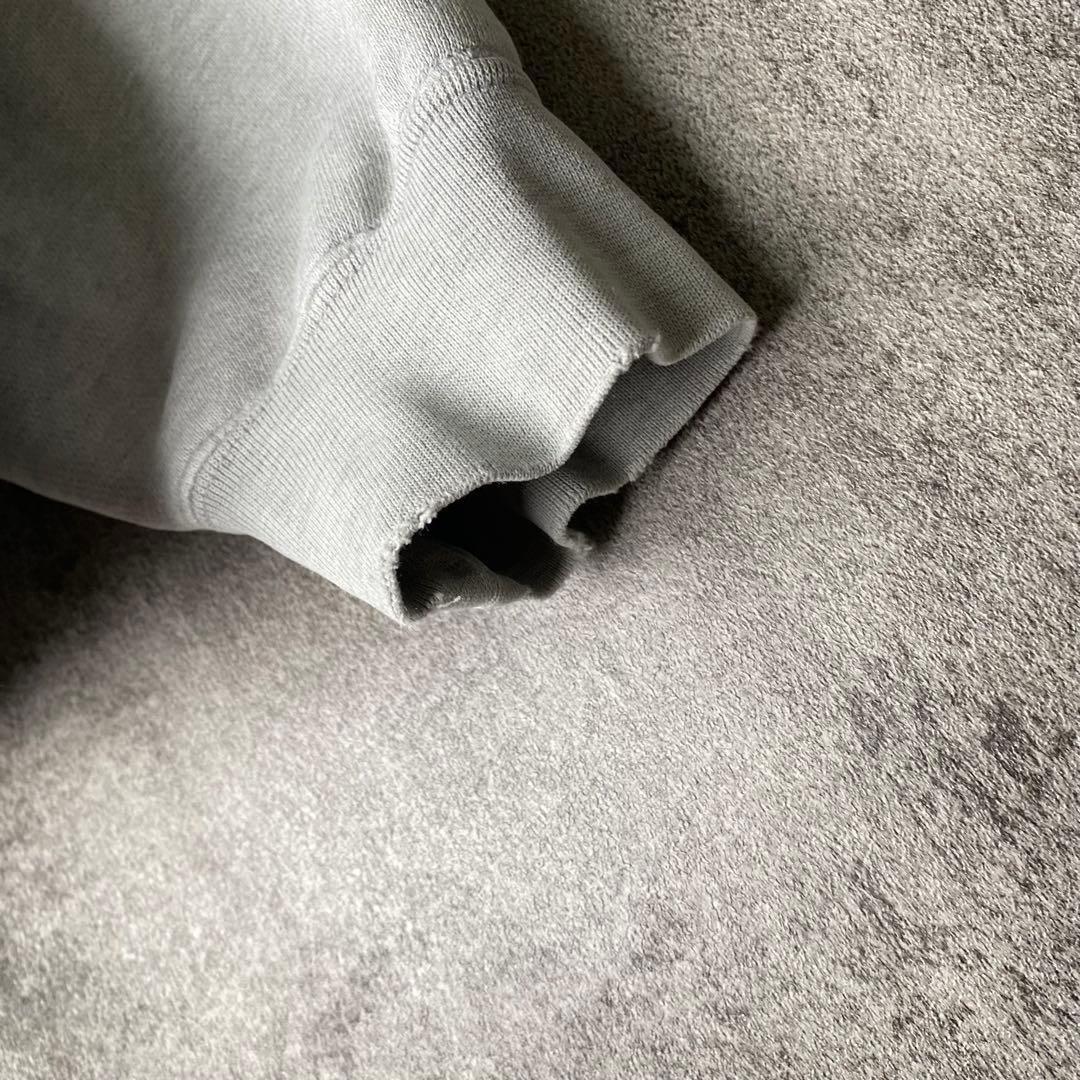 Old Stussy 紺タグ ラスタ調プリント スウェット L グレー 90S