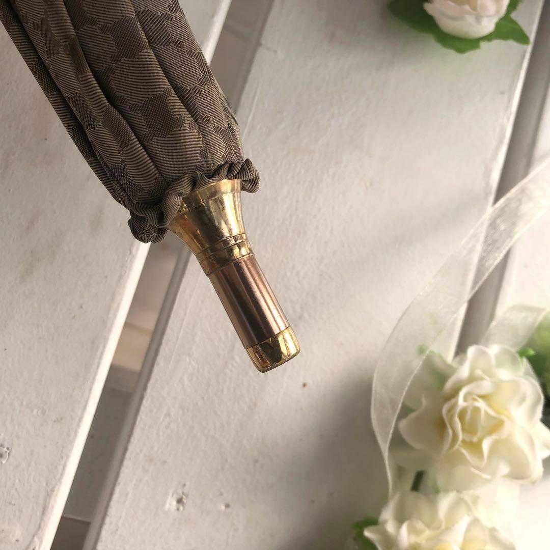 CELINE セリーヌ　長傘　雨傘　総柄　マカダム　トリオンフ