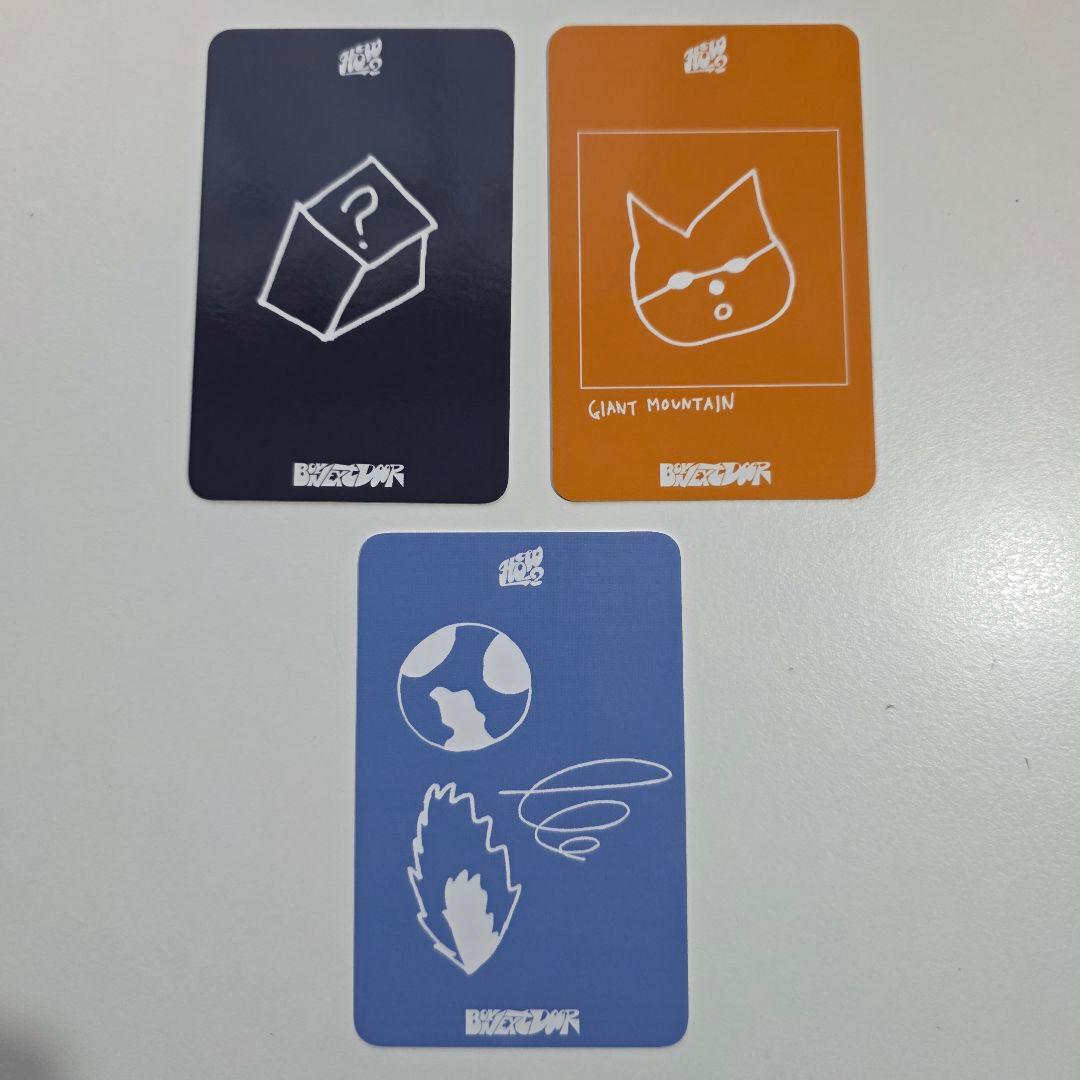 BOYNEXTDOOR HOW? テサン 事前収録 サノク トレカセット 公式