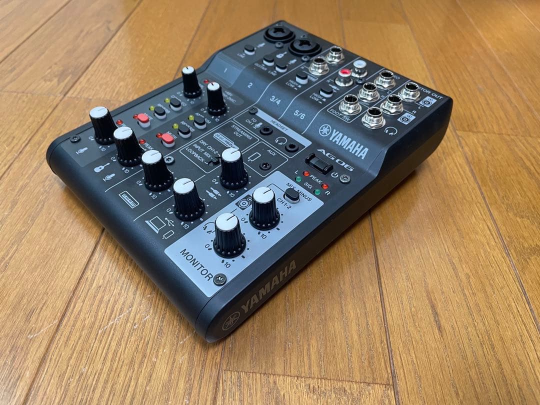 YAMAHA AG06 MK2 オーディオインターフェース