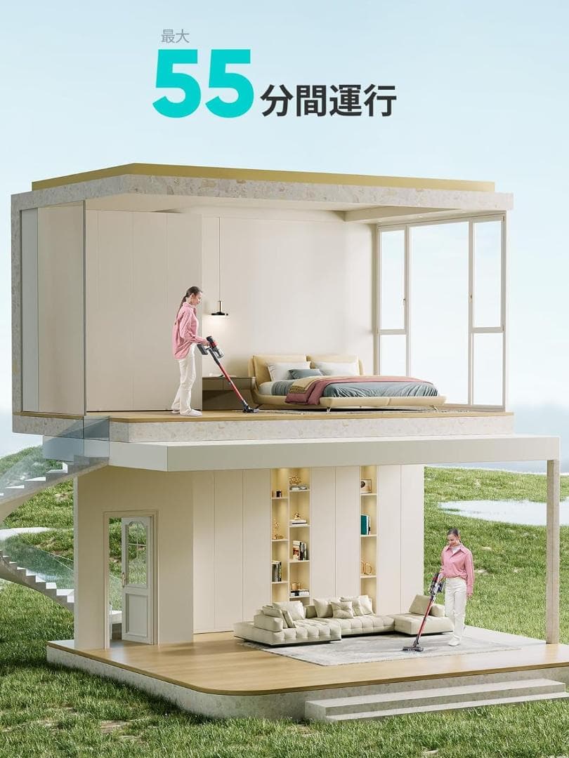 新品未開封 コードレス掃除機 強力吸引 HONITURE S13 Pro