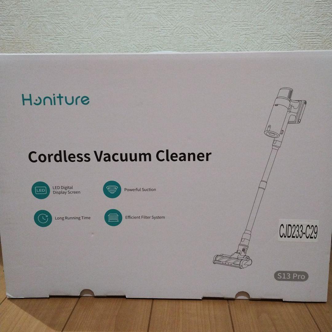 新品未開封 コードレス掃除機 強力吸引 HONITURE S13 Pro