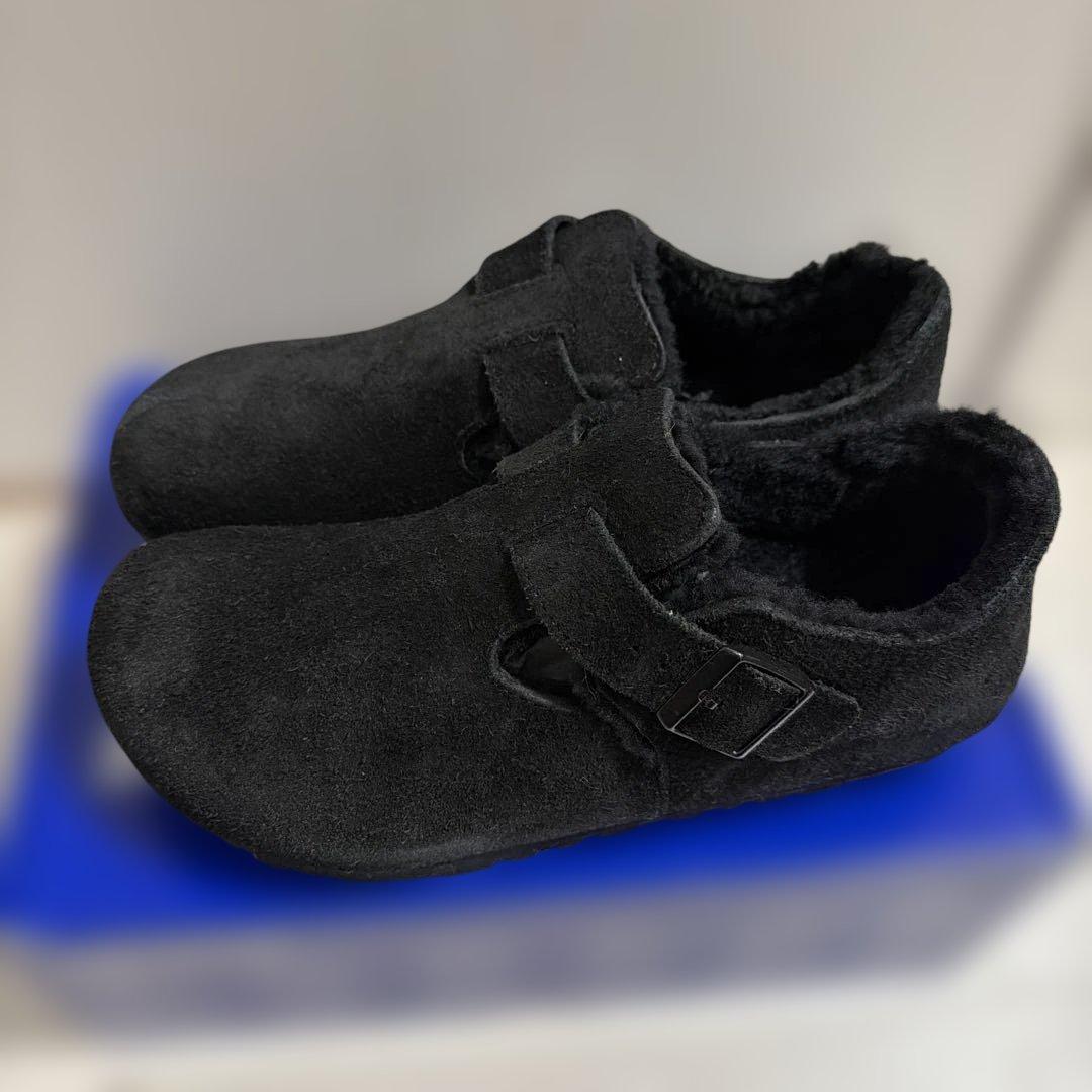 新品未使用 BIRKENSTOCK LONDON Shearling Black