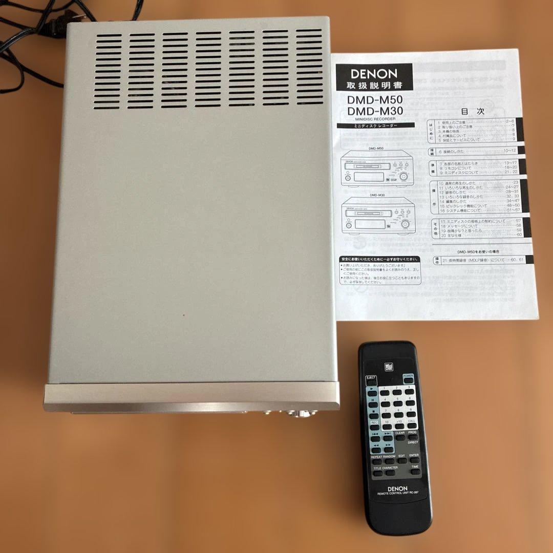 DENON DMD-M50 MDレコーダー