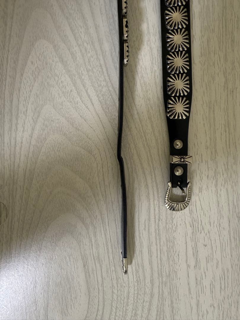 ＜TOGA TOO＞CONCHO LETH ベルト