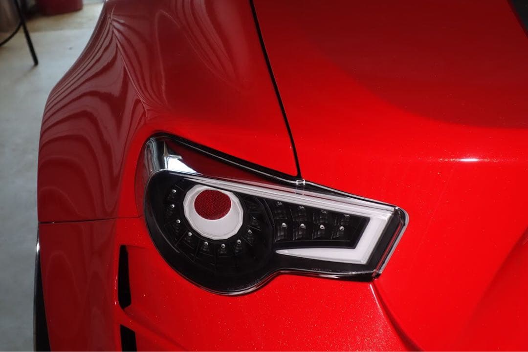 ☆新品未使用品☆クリスタルアイ86ファイバーテール★シーケンシャル★ブラック