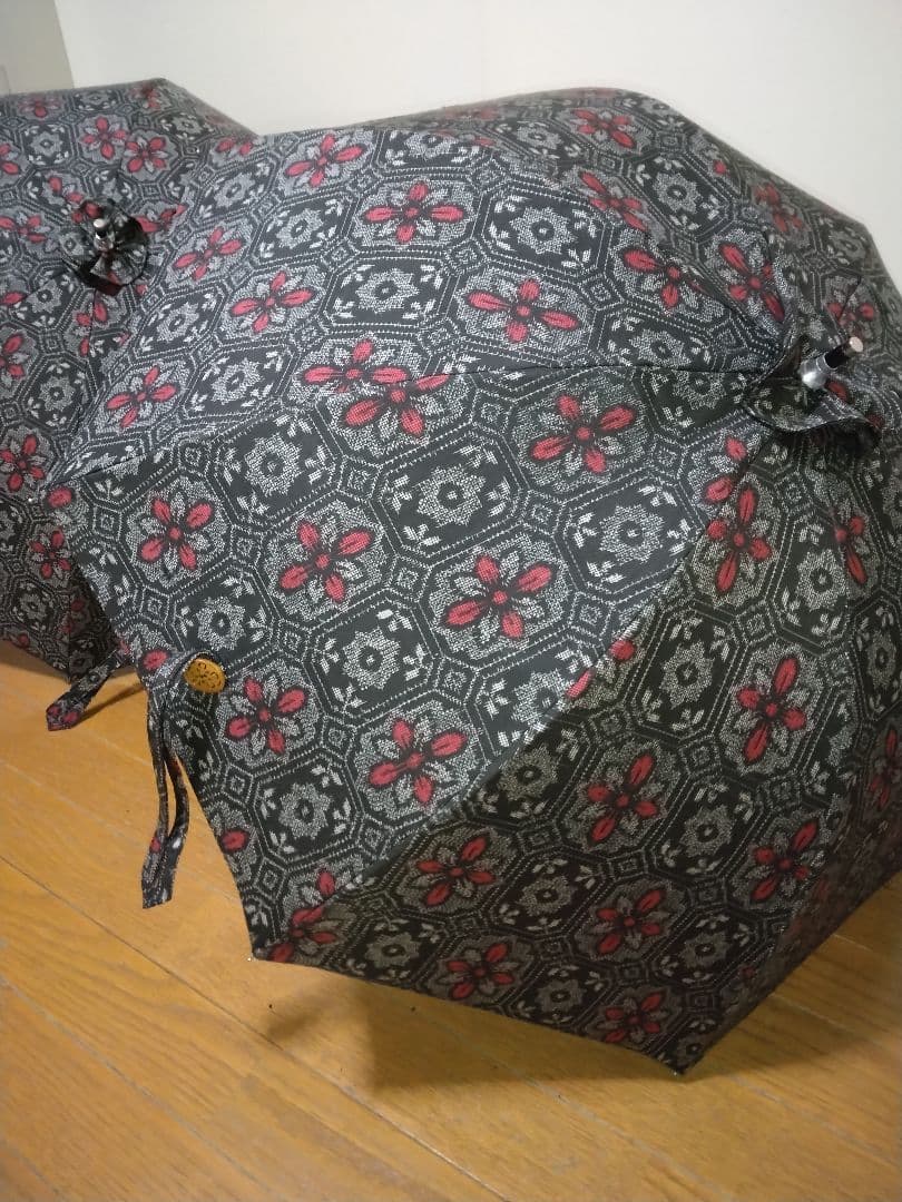 日傘、着物手作り、村山大島紬