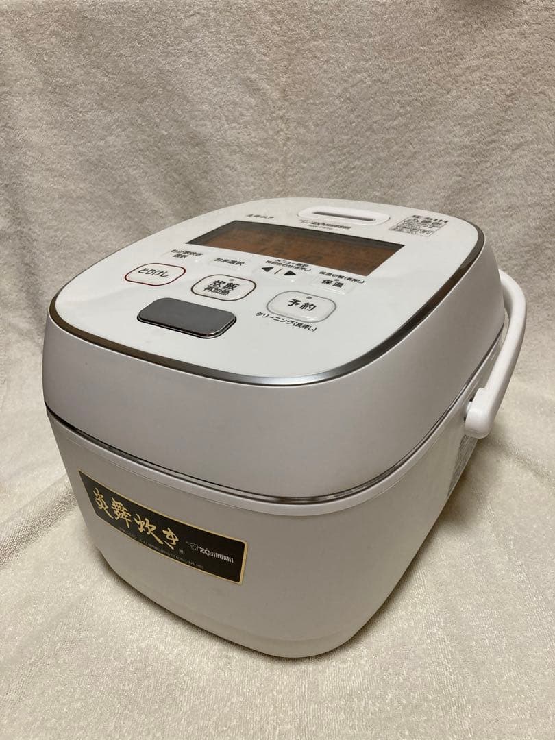 象印 圧力IH炊飯ジャー/炎舞炊き 粉雪