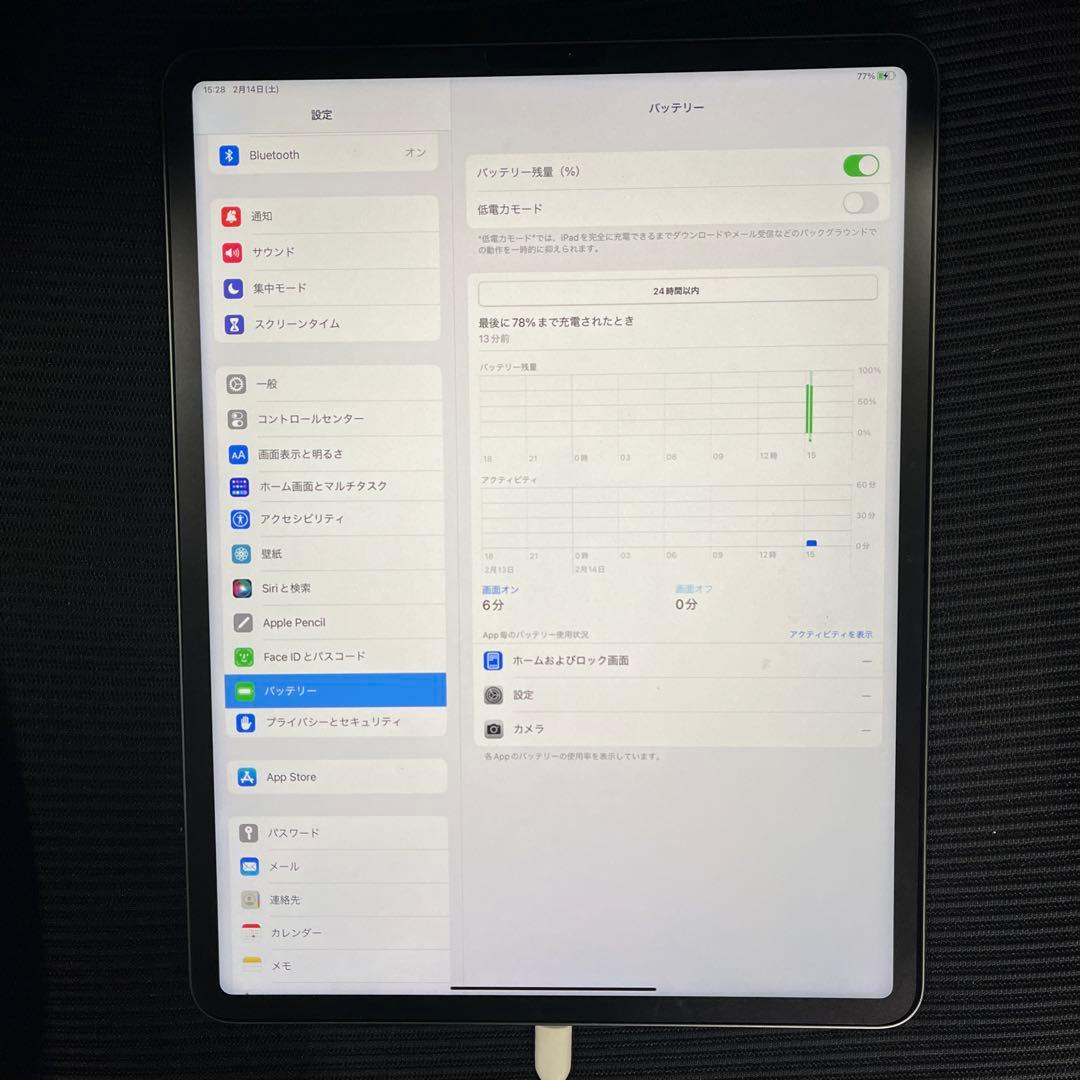 iPad Pro 12.9インチ (第 5 世代) Wi-Fi スペースグレイ