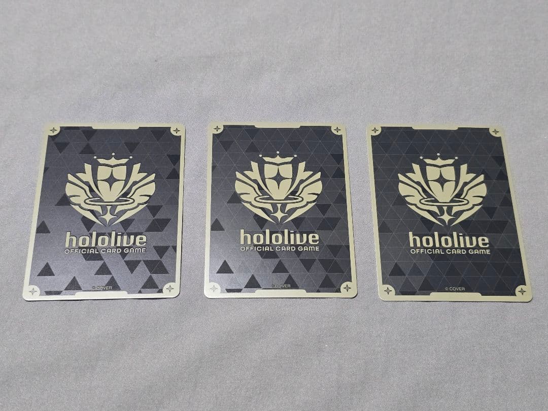 ホロカ ホロライブカード　SorAZセレブレーション SR　3枚セット