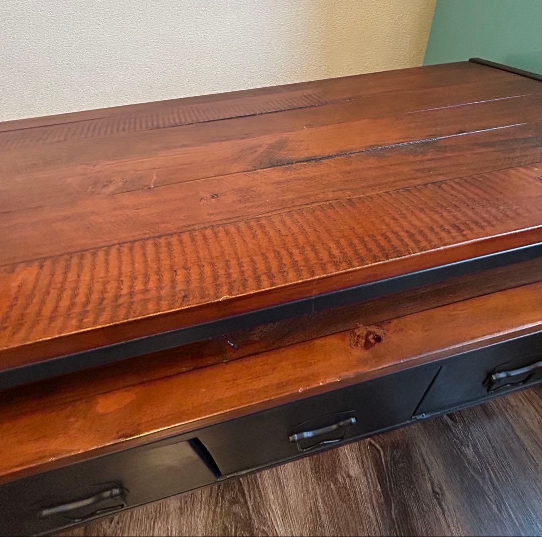 【組立完成品】テレビ台 テレビボード アイアン　スチール