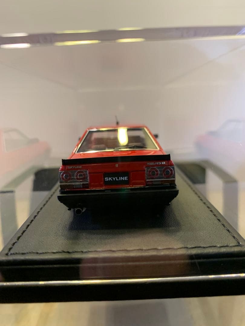 イグニッションモデル　1/43 スカイライン　RS-X ターボC レッド