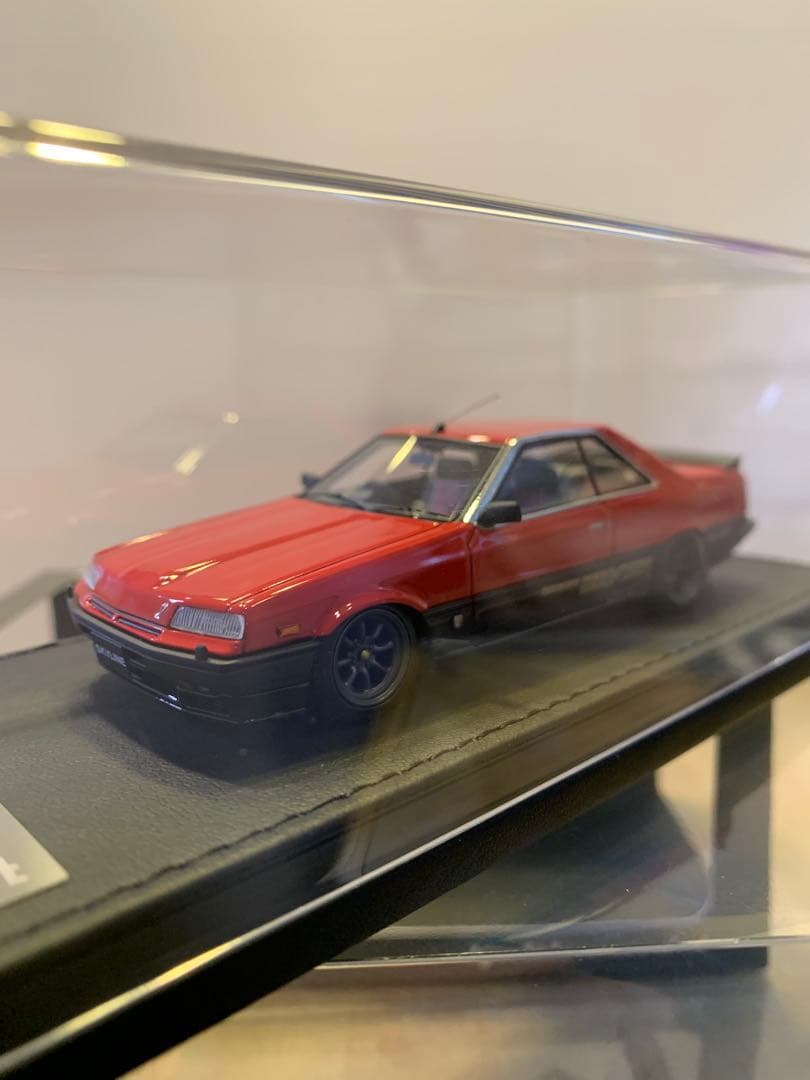 イグニッションモデル　1/43 スカイライン　RS-X ターボC レッド