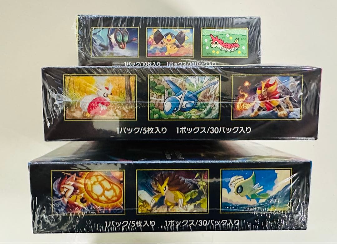 ポケモンカードメガシンフォニア・ドリームEX・メガブレイブ、シュリンク付きＢＯＸ