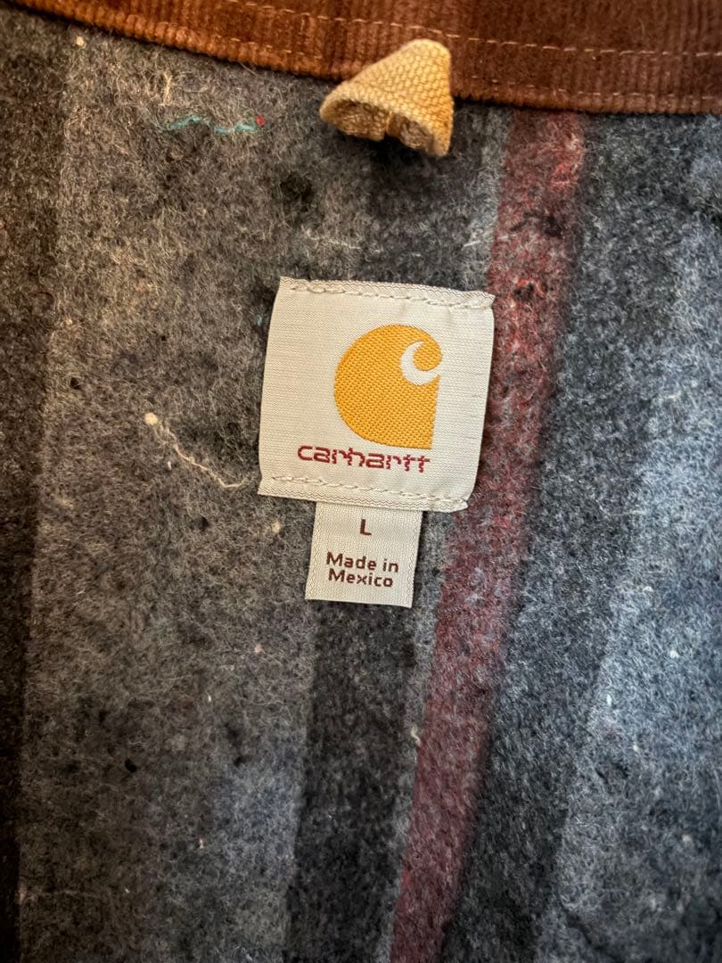 Carhartt ミシガンチョアコートブラウン