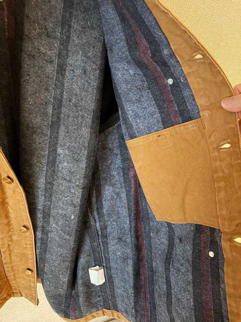 Carhartt ミシガンチョアコートブラウン