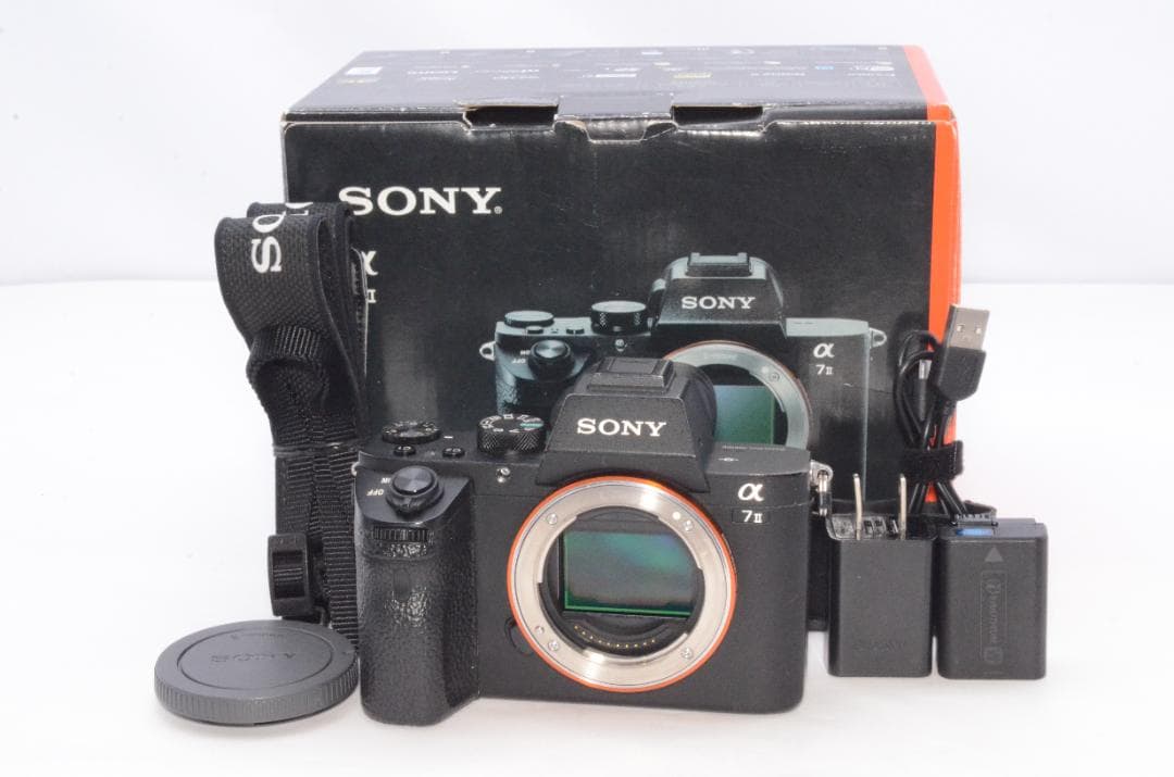 箱付美品｜SONYα7 IIボディILCE-7M2 Eマウント可動式ディスプレイ