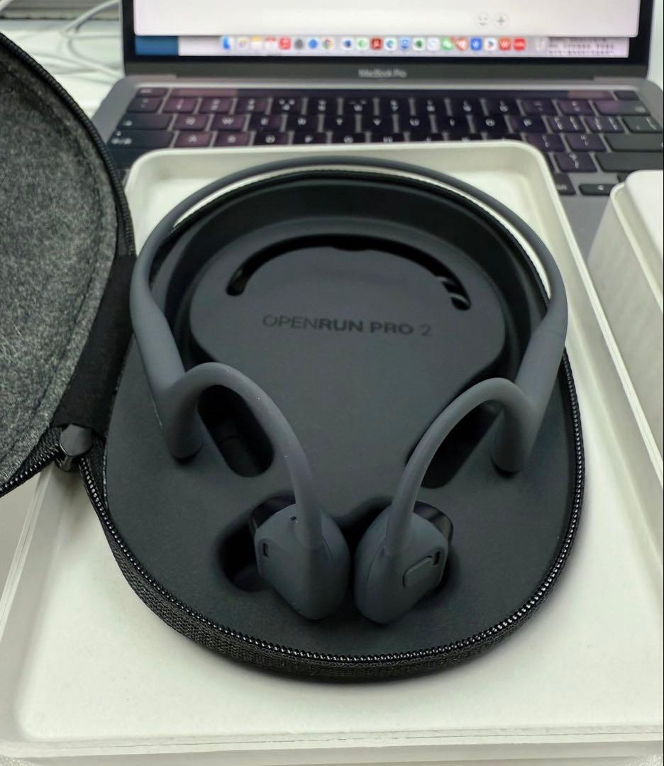 【新品未開封】SHOKZ Open Run Pro 2 ブラック 一年間保証付き