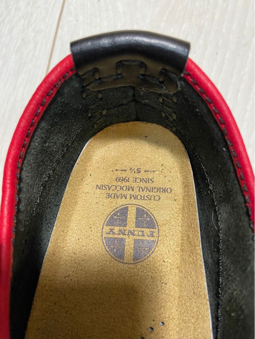 未使用品 FUNNY ファニー LAKOTA ラコタ MOCCASIN モカシン