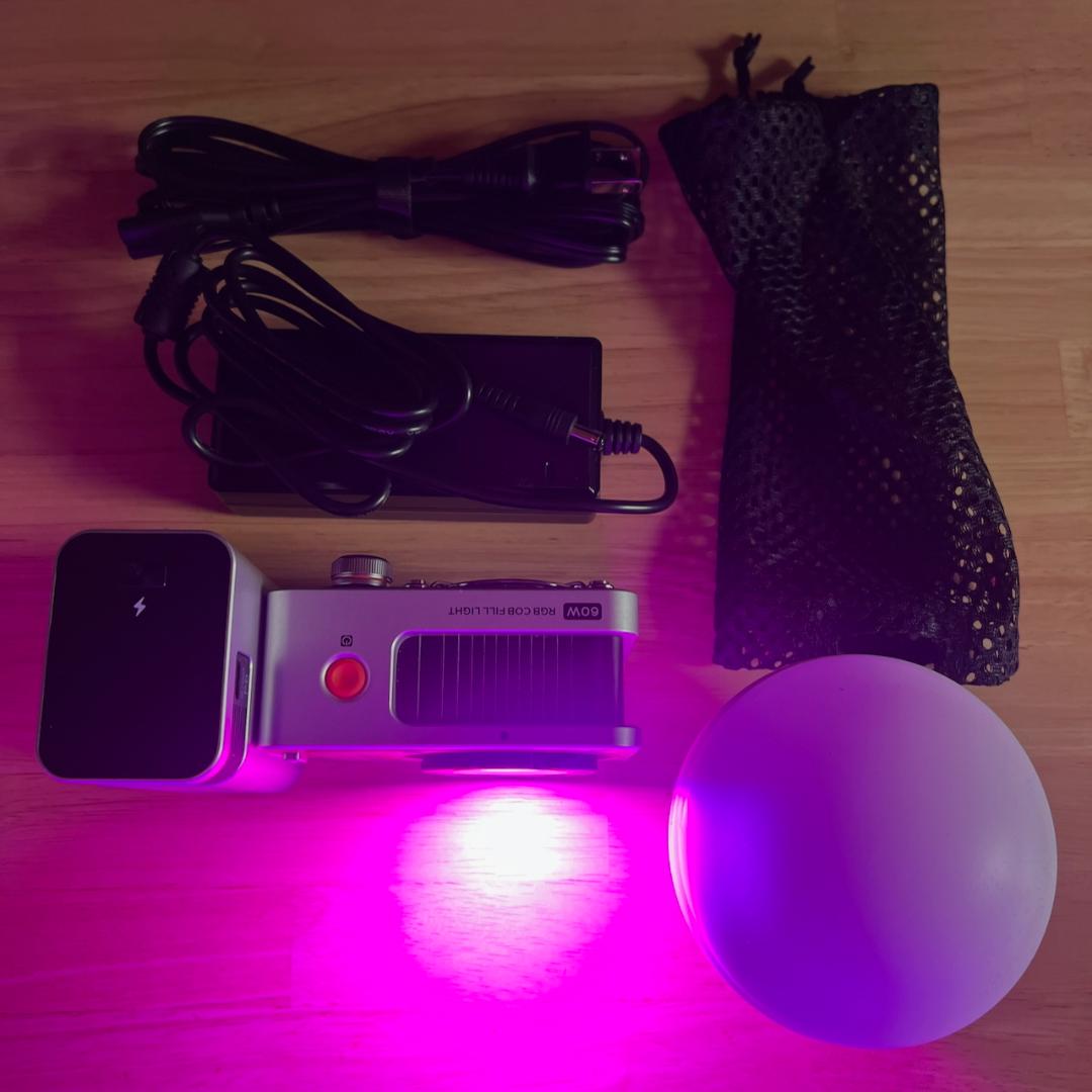 9*Ⅱ様 Zhiyun X60 PRO RGB バイカラー 撮影用ライト 照明機