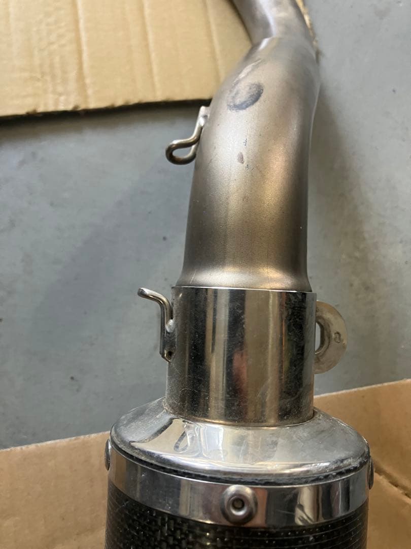 ヨシムラ エイプ50用 ヨシムラマフラー／カーボンサイレンサー APE50