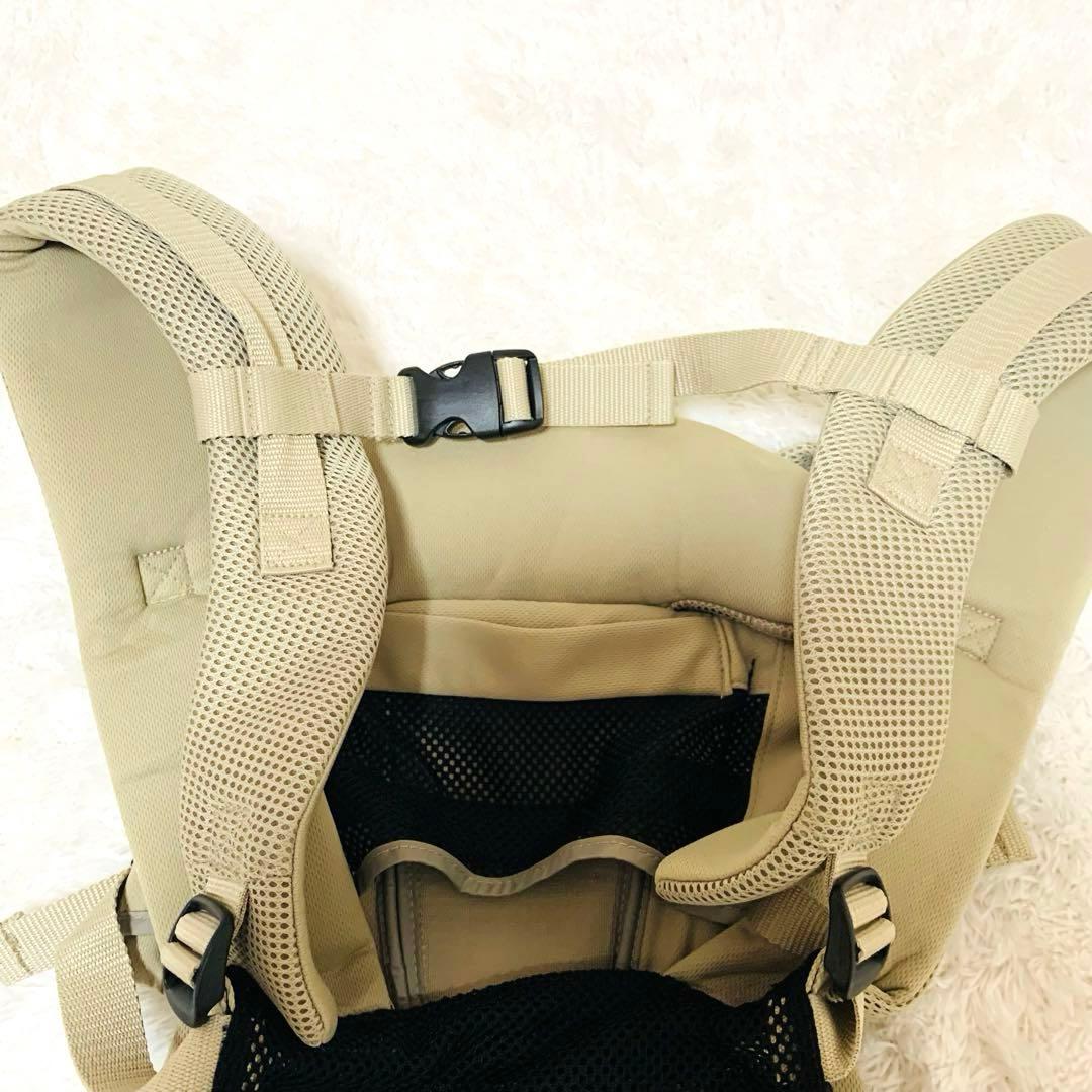 Apricaアップリカ Laclisラクリス 抱っこ紐 ベージュ　4way