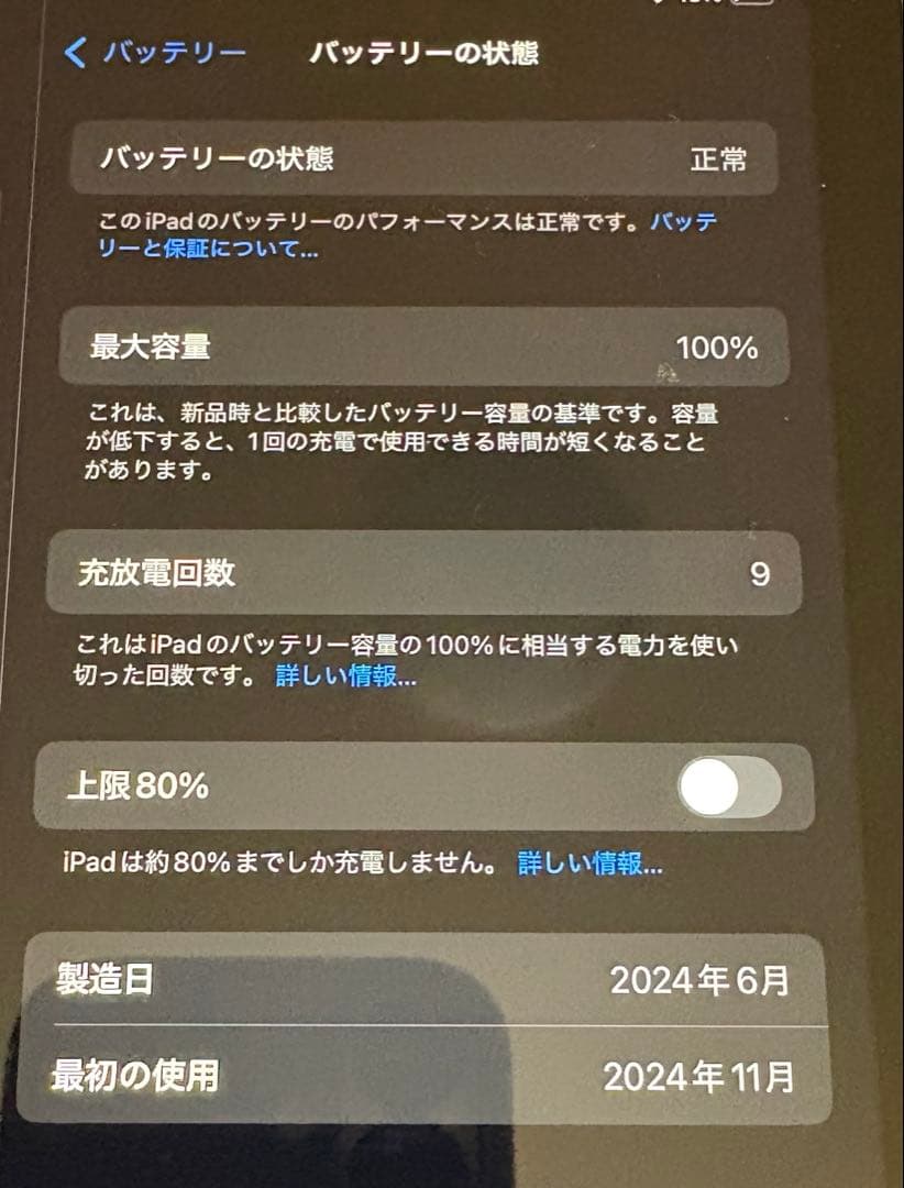 Apple iPad mini (第7世代) 128GB 純正ブラックケース付