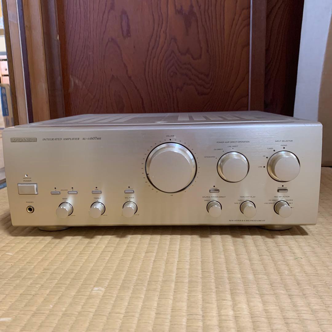 SANSUI AU-607MR プリメインアンプ ゴールド