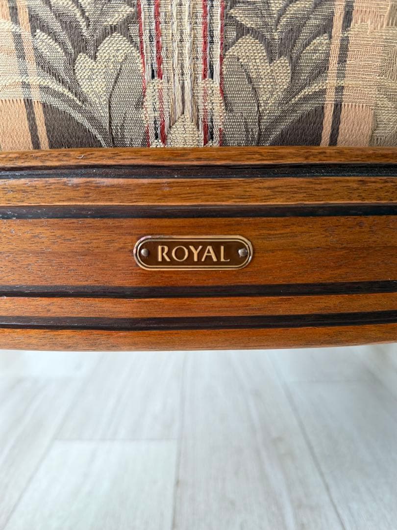 ロゼ　マルニ木工 地中海ロイヤル シャルル アームチェア 1人掛けソファ