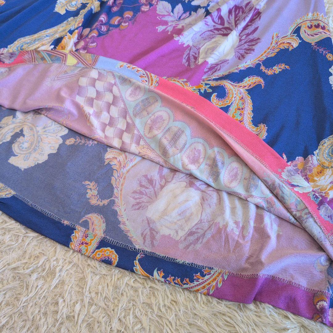 イタリア製★ETRO　ロングワンピース　花柄　size44