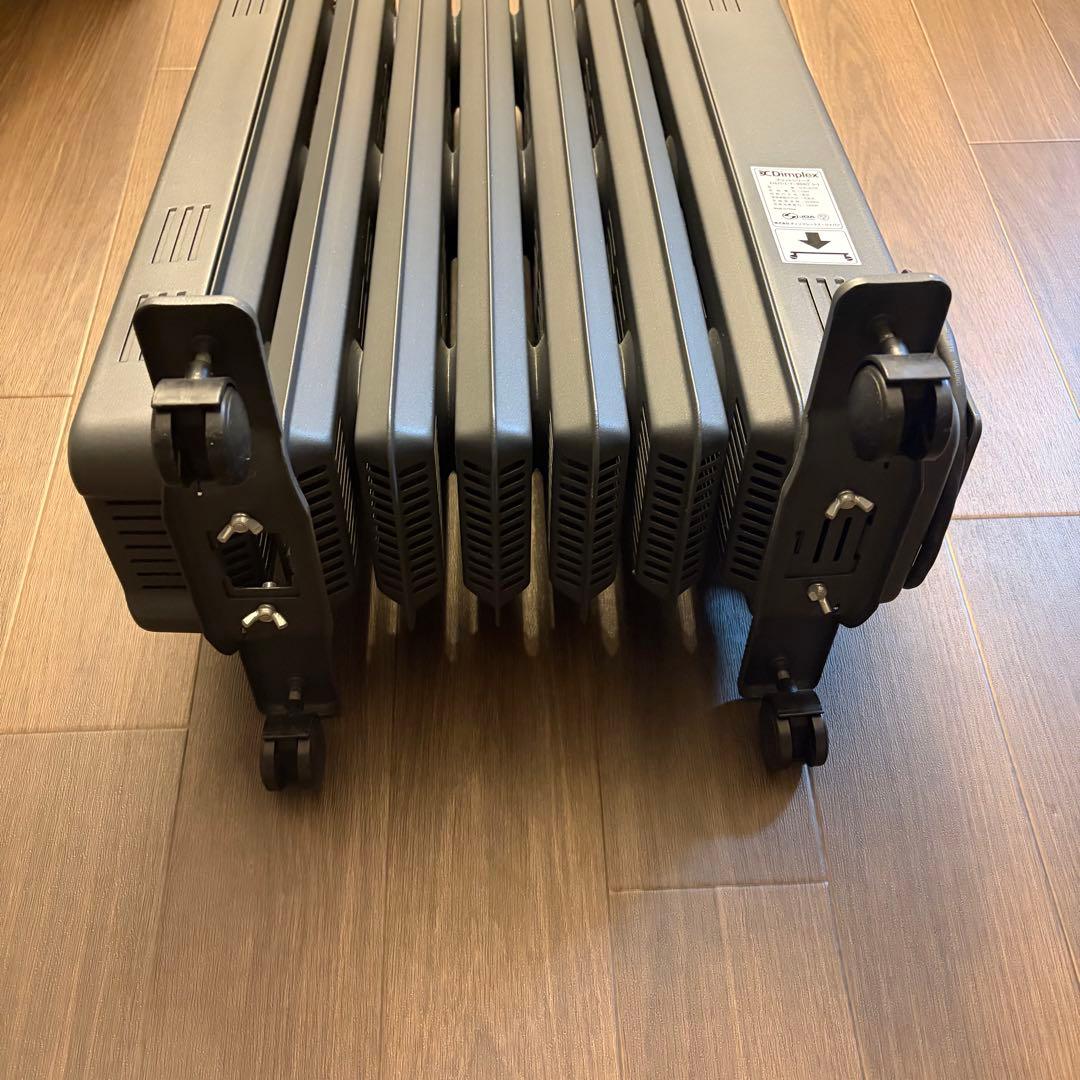 Dimplex オイルフリーヒーター ECR12ECSF グレー 速暖 軽量