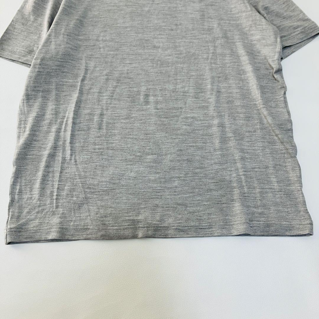 HERMES シルク　Tシャツ　マルジェラ期　34 グレー